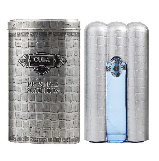 CUBA PRESTIGE PLATINUM HOMBRE 90ML EDT PERFUMS DES CHAMPS