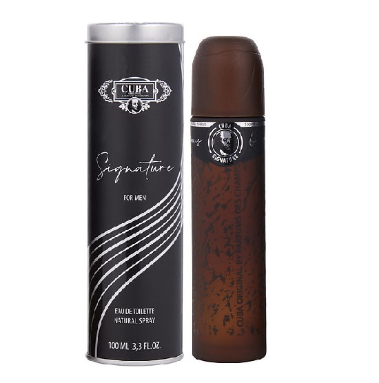 CUBA SIGNATURE HOMBRE 100ML EDT PARFUMS DES CHAMPS