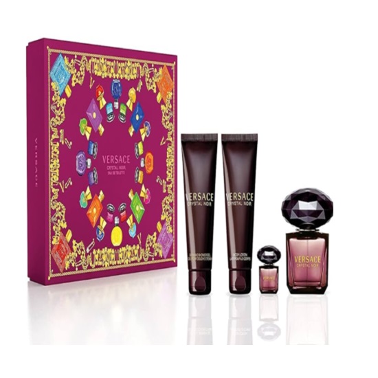 ESTUCHE-CRYSTAL-NOIR-VERSACE.jpg ESTUCHE VERSACE CRYSTAL NOIR MUJER 4PZS 90ML EDT + 5ML EDT + CREMA + GEL DE BAÑO - Image 1