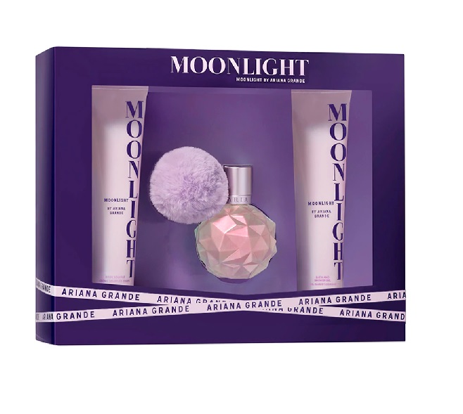 ESTUCHE-MOONLIGHT.jpg ESTUCHE ARIANA GRANDE MOONLIGHT MUJER 3PZS 100ML EDP + CREMA + GEL DE BAÑO - Image 1