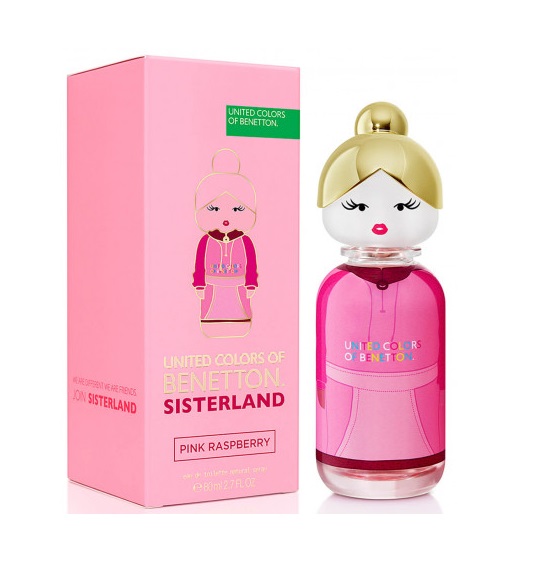 SISTERLAND PINK RASPBERRY MUJER 80ML EDT BENETON
