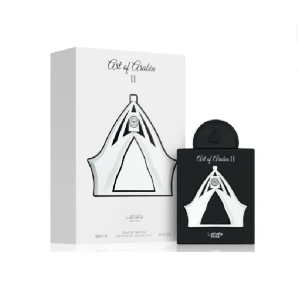 ART-OF-ARABIA-II.jpg PRIDE ART OF ARABIA II UNISEX 100ML EDP LATTAFA - Image 1