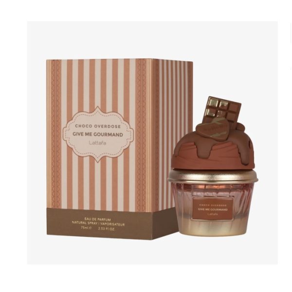 GIVE ME GOURMAND CHOCO OVERDOSE UNISEX 75ML EDP LATTAFA