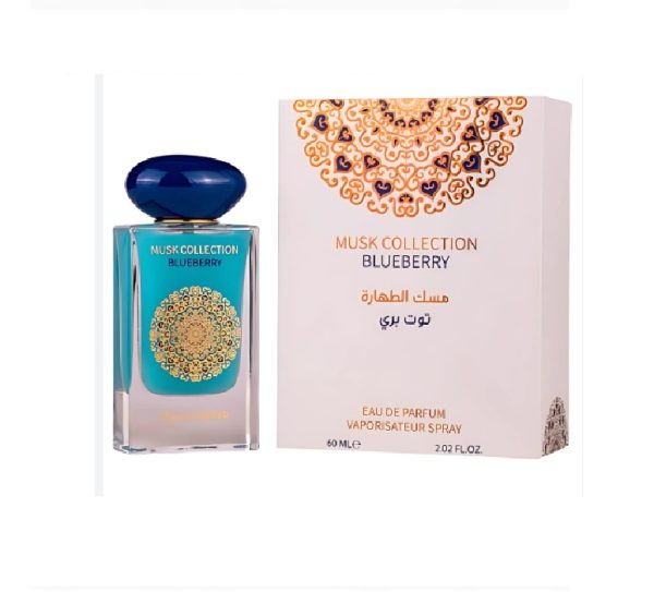 MUSK COLLECTION BLUEBERRY MUJER 60ML EDP GULF ORQUID - Image 1